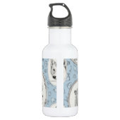 Metallthermostaten für Welpenpaws Edelstahlflasche (Rückseite)