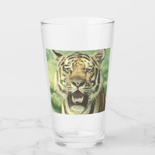 Metalltiger Glas (Vorderseite)