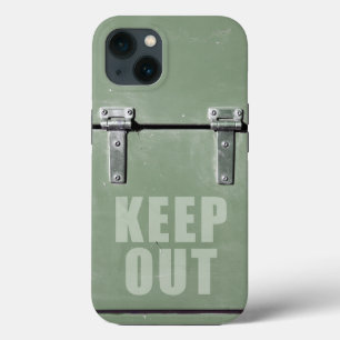 Metalltür Keep Out Case-Mate iPhone-Hülle iPhone Hülle