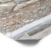 Metalltür und -wand poster (Ecke)