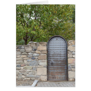 Metalltüre und -wand