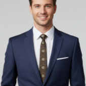 Metalluhr Steampunk Vintag Industrial Krawatte