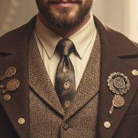 Metalluhr Steampunk Vintag Industrial