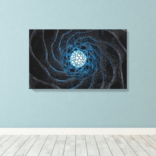 Metallurgie Leinwanddruck (Insitu (Holzboden))