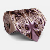 Metallverarbeitung getrübte silberne Krawatte (Gerollt)