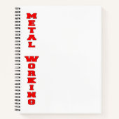 Metallverarbeitung Notizblock (Vorderseite)