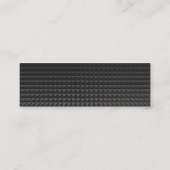 MetallVisitenkarte Mini Visitenkarte (Rückseite)