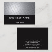 MetallVisitenkarte Visitenkarte (Vorne/Hinten)