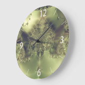Metallvorhang Große Wanduhr (Winkel)
