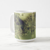 Metallvorhang Kaffeetasse (Vorderseite Links)