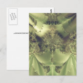 Metallvorhang Postkarte (Vorne/Hinten)