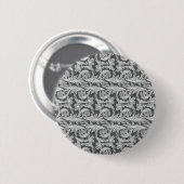 Metallwaagen, silberweiße BUTTON-SCHALTFLÄCHE Button (Vorne & Hinten)