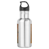 Metallwasser Edelstahlflasche (Rückseite)