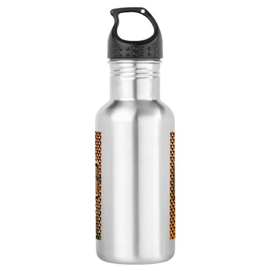 Metallwasser Edelstahlflasche (Rückseite)