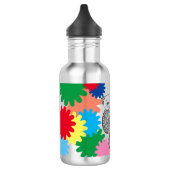 Metallwasserflasche Edelstahlflasche (Links)