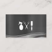 Metallwelle | Barberer-Stylist Terminkarte (Vorderseite)