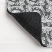 Metallwellen, silberweiße MUSEPAD Mousepad (Ecke)