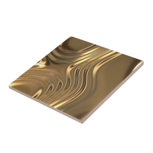 Metallwirbeldesign Fliese (Seite)