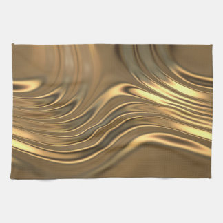Metallwirbeldesign Geschirrtuch