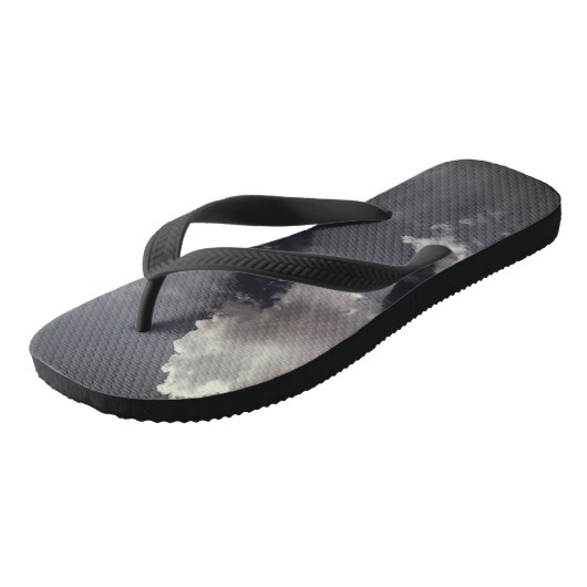 Metallwolke Badesandalen (Schrägansicht)