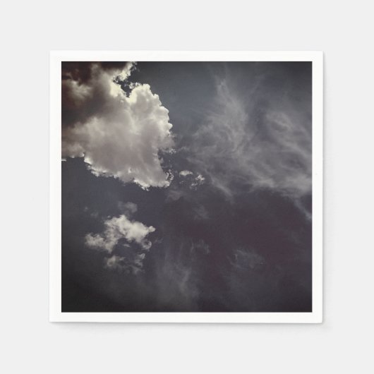 Metallwolke Serviette (Vorderseite)