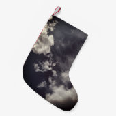 Metallwolken Kleiner Weihnachtsstrumpf (Vorderansicht (hängend))