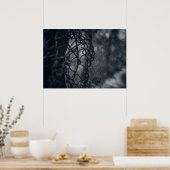 Metallzaun Raster Fine Art Poster (Küche)