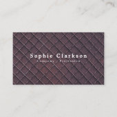 Metallzaungitter, rustikal visitenkarte (Vorderseite)