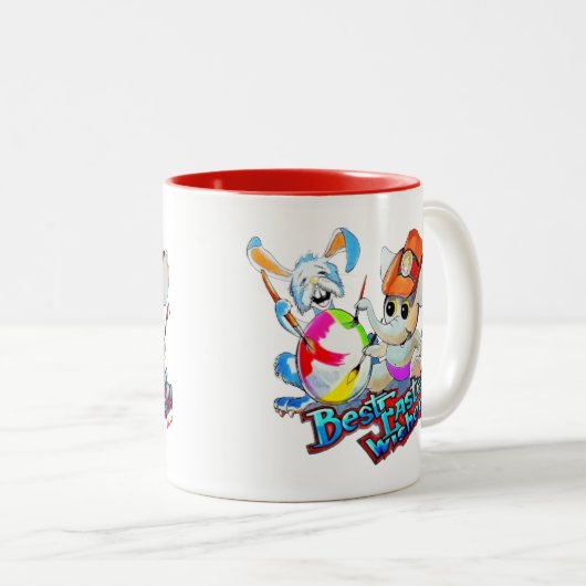 Metalphane OsterTasse Zweifarbige Tasse (VorderseiteRechts)