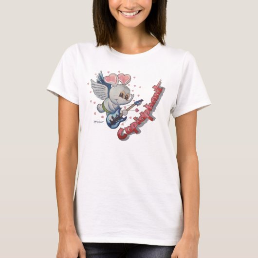 Metalphant Cupidphant Women's Basic T - Shirt (Vorderseite)