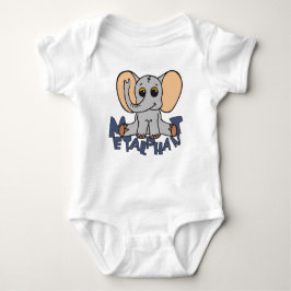 Metalphant Elefant-Baby-Bodysuit Baby Strampler