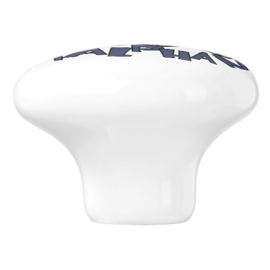 Metalphant Elefant-Keramik-Griff Keramikknauf (Seitenansicht)