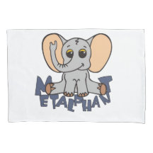 Metalphant Elefant-Kissen-Kasten