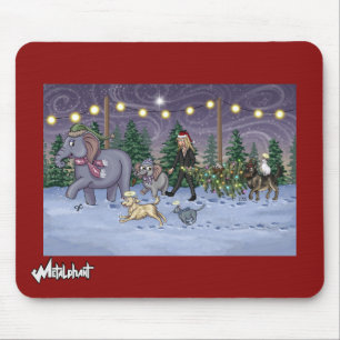 Metalphant-Familienstammbaum-Mauspad Mousepad