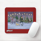 Metalphant Family Tree Mouse Pad Mousepad (Mit Mouse)