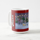 Metalphant Family Tree Mug Kaffeetasse (Vorderseite Links)
