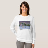 Metalphant Family Tree Womens Long Sleeve T-Shirt (Vorne ganz)