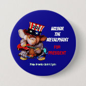 Metalphant für Präsident 2024 - Schaltfläche Button (Vorderseite)