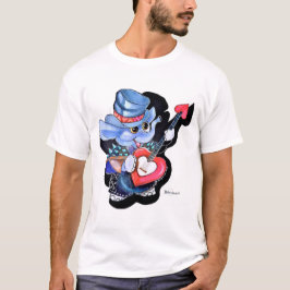 Metalphant Heart Guitar Adult (helle Farben) T-Shirt