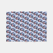 Metalphant Heart Guitar (Mehrbild) Fleecedecke (Vorderseite (Horizontal))