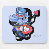 Metalphant Heart Guitar Mouse Pad Mousepad (Vorne)