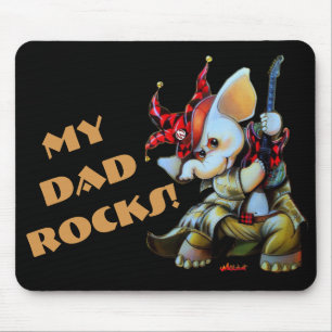 Metalphant Jester My Vater Rocks Mouse Pad Mousepad