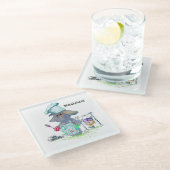 Metalphant Koch Glass Untersetzer (Schrägansicht)