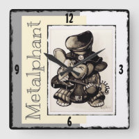 Metalphant Metal Wall Clock - Acrylic