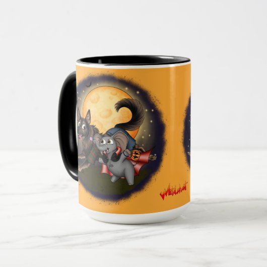 Metalphant Metalfriends Tasse (Vorderseite Links)