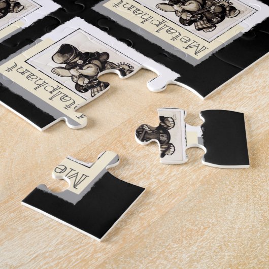 Metalphant Metallpuzzlespiel - multi Bild Puzzle (Seite)