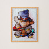Metalphant mit Gitarren-Puzzlespiel - Singlebild Puzzle (Vertikal)