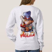 Metalphant mit Guitar Women's Sweatshirt 2-Design (Rückseite)