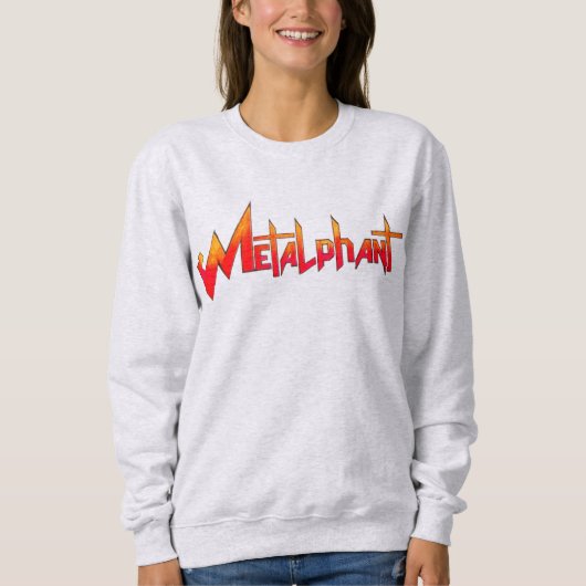 Metalphant mit Guitar Women's Sweatshirt 2-Design (Vorderseite)