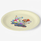 Metalphant Oaster Paper Plate (gelb) Pappteller (Schrägansicht)